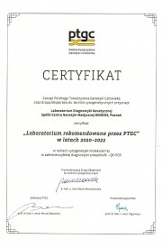 PTGCz Cytogenetyka molekularna szybka diagnostyka QF PCR